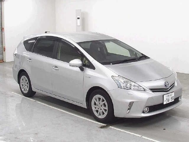 6060 TOYOTA PRIUS ALPHA ZVW41W 2013 г. (JU Hiroshima)